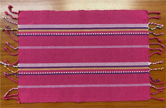 Linea Home Σουπλά Υφασμάτινο Ροζ 48x35cm