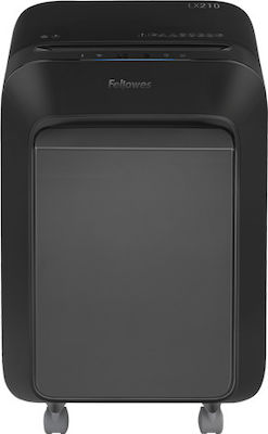 Fellowes Καταστροφέας Εγγράφων Powershred LX 210 Micro Cut 16 Φύλλων με Κάδο 23lt