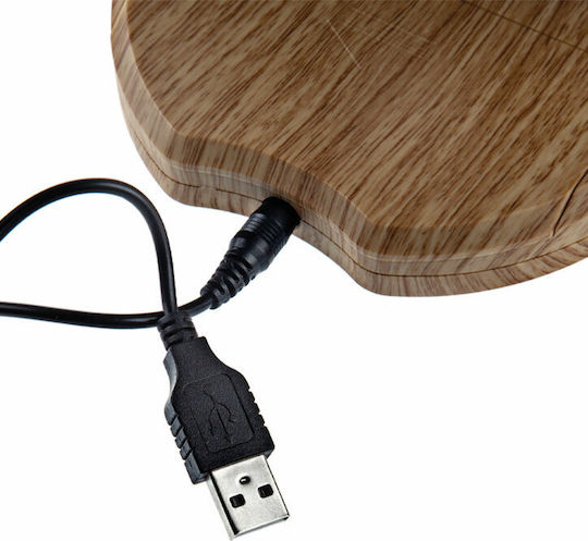 Gruppe USB Folding Fan 2W Brown DC0503
