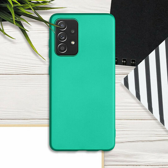 KWmobile Back Cover Silicone Turquoise (Galaxy A52 / A52s) 54351.128