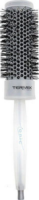 Termix Ceramic Ionic Brush Hair for Straightening White 28mm