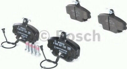 Bosch Front Brake Pad for Dacia Logan / Sandero for Renault Clio / Megane / Rapid 4pcs