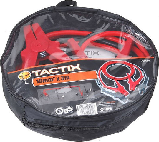 Tactix Καλώδια Εκκίνησης Μπαταρίας Αυτοκινήτου 220A 3m