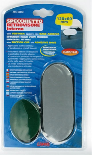Lampa Innenrückspiegel für Autos 12 x 6cm mit Saugnapf
