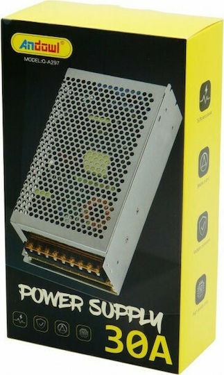Andowl LED Power Supply Power 400W with Output Voltage 12V