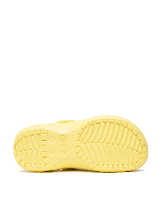 Crocs Classic Platform Clog Women's Anatomic Clogs Yellow