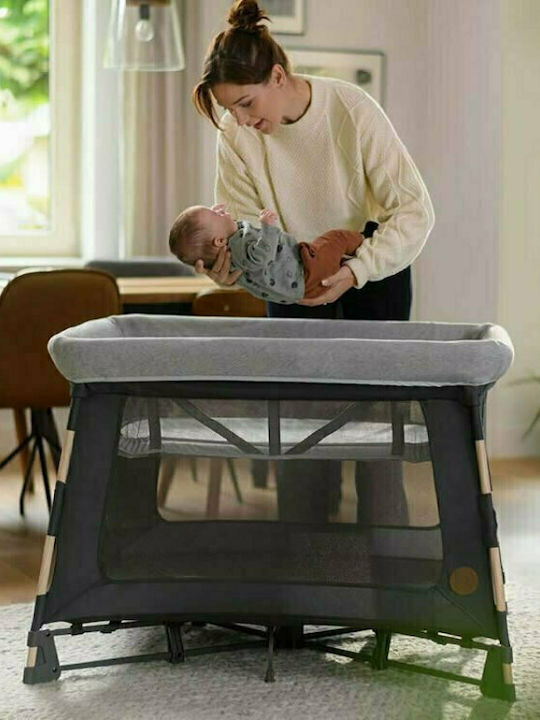 Maxi-Cosi Swift 3 σε 1 Beyond Playpen 2 Levels with Mattress Graphite 106x86cm