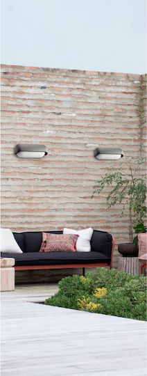 Viokef Titus Wasserdichte Deckenleuchte LED 13W 3000K 27x10x58cm Viokef Titus Wasserdichte Deckenleuchte LED 13W 3000K 27x10x58cm