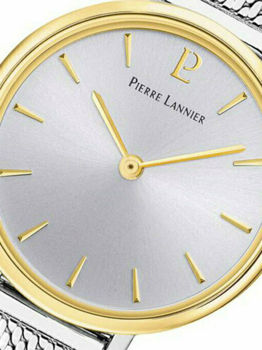 Pierre Lannier Nova Women's Watch with Silver Metal Bracelet