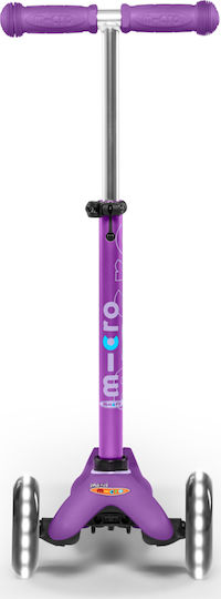Micro Kids Scooter Mini Deluxe LED 3-Wheel for 2-5 Years Purple