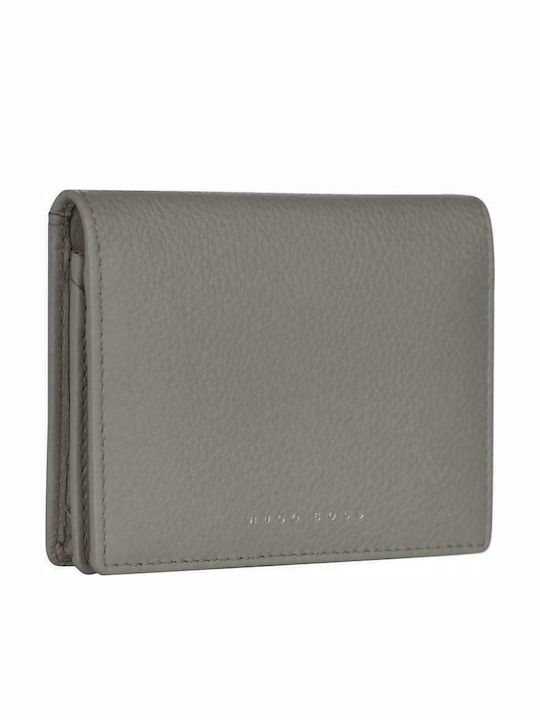 Leather Men's Wallet Cards Gray