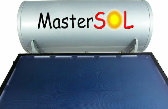 MasterSOL Plus WiFi Ηλιακός Θερμοσίφωνας 200 λίτρων Glass Διπλής Ενέργειας με 4τ.μ. Συλλέκτη