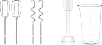 Tefal Prep'Mix Mixer Manual 500W Alb