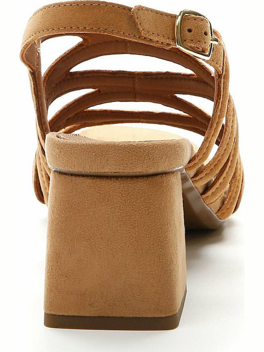 Jenny 6 Suede Πέδιλα Ταμπά