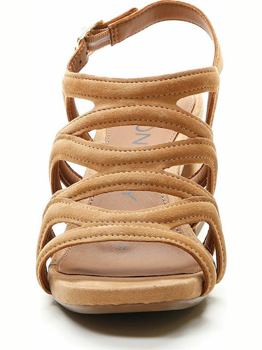 Jenny 6 Suede Πέδιλα Ταμπά