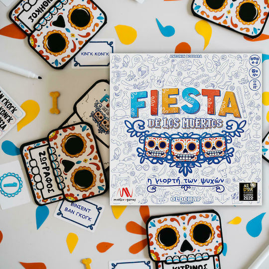 Επιτραπέζιο Παιχνίδι Fiesta De Los Muertos για 4-7 Παίκτες 12+ Ετών Μαθηματική Βιβλιοθήκη