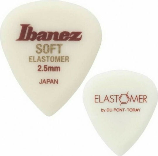 Ibanez Picks Elastomer Soft Dicke 2.5mm Verpackung 1Stück