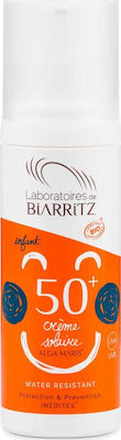 Laboratories de Biarritz Alga Maris Αδιάβροχο Παιδικό Αντηλιακό Γαλάκτωμα για Πρόσωπο & Σώμα SPF50 100ml