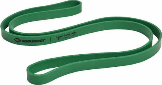 Schildkrot Bandă de rezistență pentru exerciții Bucla Moale Verde 21mm 2.08m