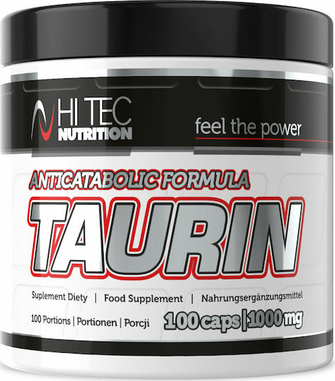 Hitec Nutrition Taurin 1000mg 100 Kapseln