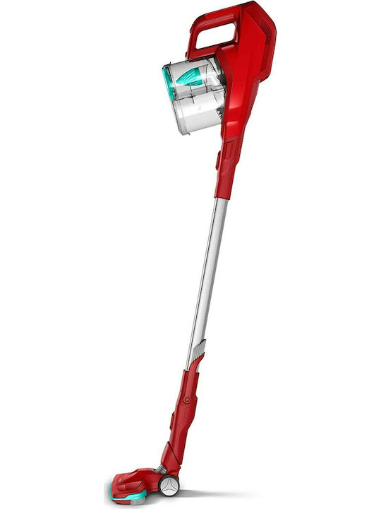 Philips Rechargeable Stick Vacuum 18V Red