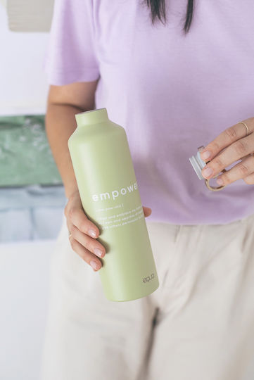 Equa Empowered Метална Бутилка За Вода С Винтов Капак Зелен 680ml