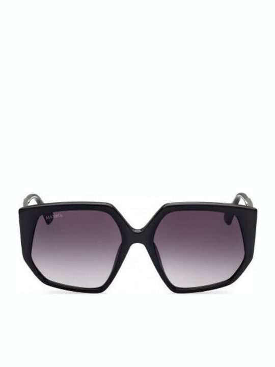 Max & Co Ochelari de soare Μαύρα cu Cadru & Negru Lentilă