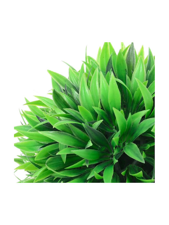 vidaXL Изкуствен Храст Buxus (Обща кутия) Green 20см 2бр