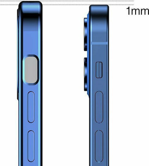 Joyroom JR-BP743 New Beauty Back Cover Σιλικόνης 0.3mm Μπλε (iPhone 12 / 12 Pro)