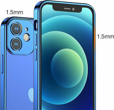 Joyroom New Beauty Silicone Back Cover Blue (iPhone 12 / 12 Pro)