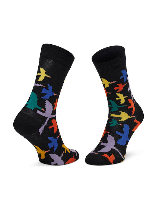 Happy Socks Patterned Socks Black