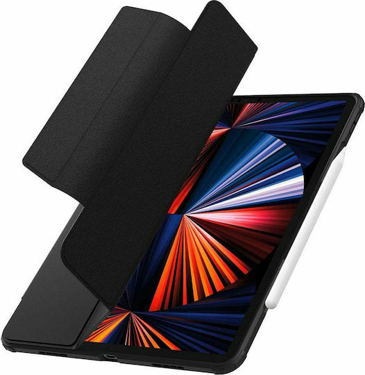 Spigen Ultra Hybrid Pro Флип Капак Черен iPad Pro 2021 12.9"