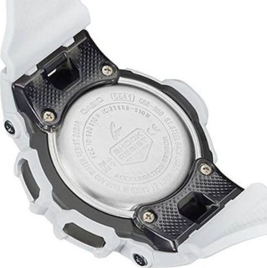 Casio GBA-900-7AER 51mm Smartwatch (Alb)