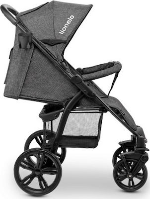 Lionelo Annet Plus Baby Stroller Suitable for Newborn Black 10.36kg