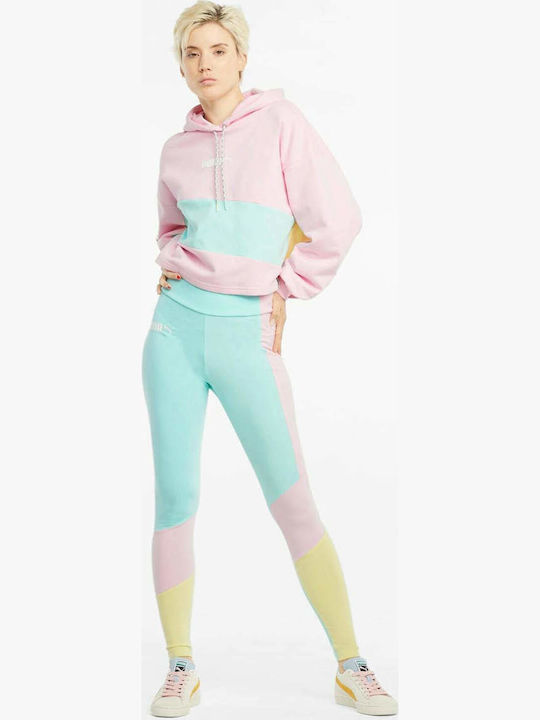 International Ausbildung Frauen Lang Leggings Hochgeschnitten Blau