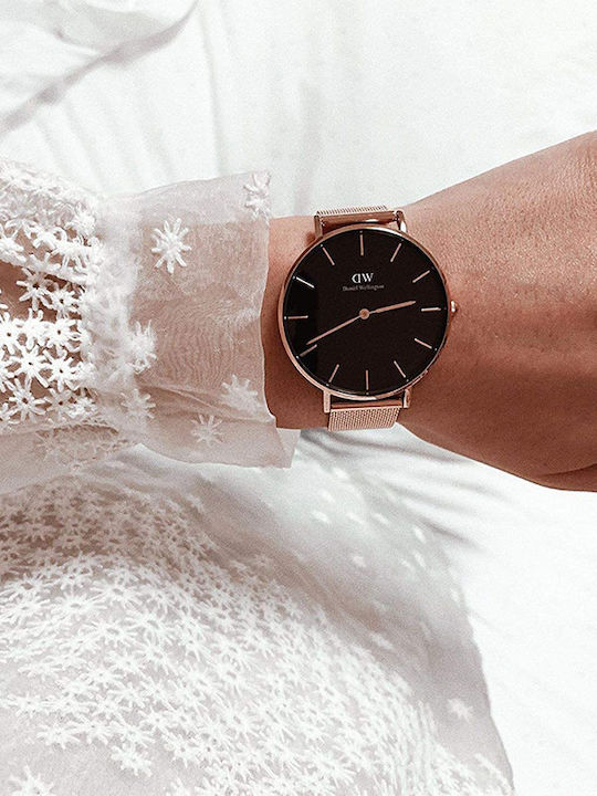 Daniel Wellington Petite Ashfield Uhr mit Batteriewerk Daniel Wellington Petite Ashfield Uhr mit Batteriewerk