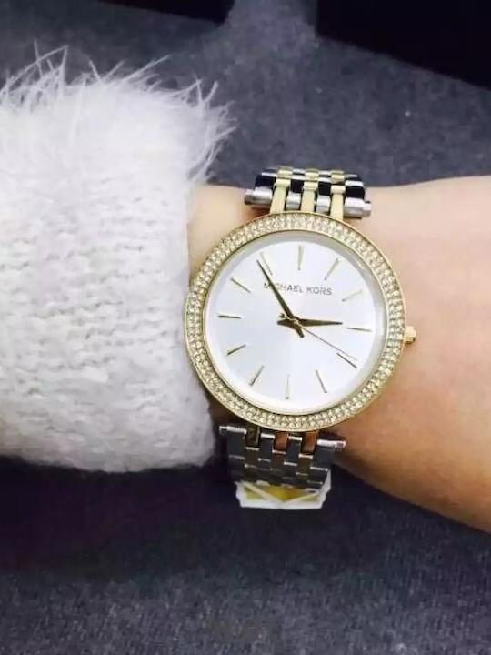 Michael Kors Darci Ceas de Damă cu Auriu Brățară Metalică