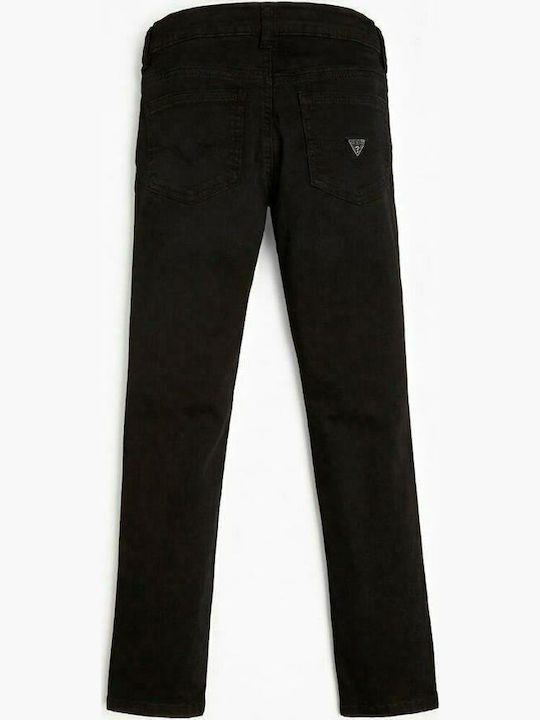 Guess Pantaloni copii din denim Negru