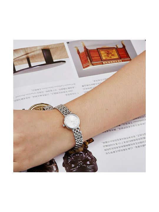 Tissot Women's Watch with Silver Metal Bracelet
