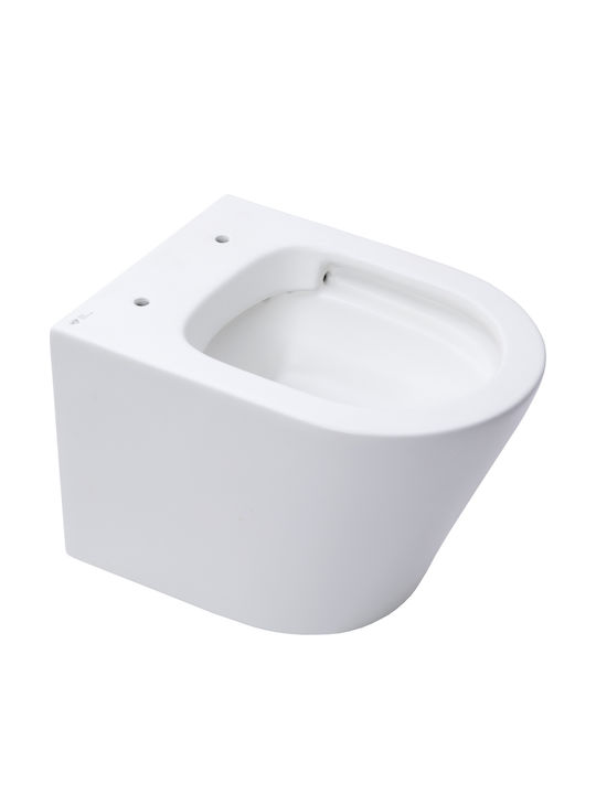 Swiss Aqua Technologies Infinitio Toaletă montată pe perete Fără margine cu Subțire Capac Închidere lentă Alb mat Swiss Aqua Technologies Infinitio Toaletă montată pe perete Fără margine cu Subțire Capac Închidere lentă Alb mat