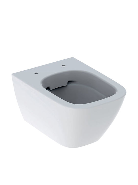 Geberit Smyle Square Short Λεκάνη Κρεμαστή Rimless με Slim Κάλυμμα Χωρίς Κάλυμμα Λευκή Geberit Smyle Square Short Λεκάνη Κρεμαστή Rimless με Slim Κάλυμμα Χωρίς Κάλυμμα Λευκή