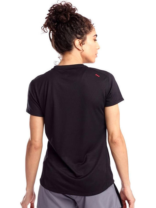 Saucony T-Shirt Μαύρο