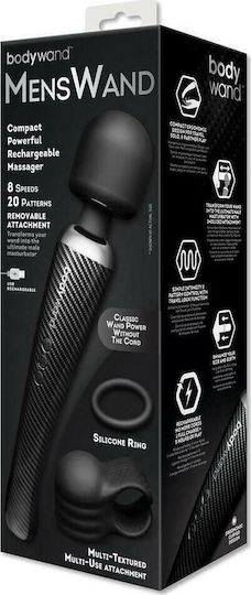 Bodywand Mens Wand Rechargeable Massager Vibrator Massage 28cm Black