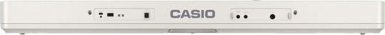 Casio Keyboard CT-S1 with 61 Dynamic Keys with Stand and Music Stand White (Base & Power Supply)