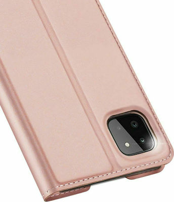 Dux Ducis Skin Pro Book Δερματίνης Ροζ Χρυσό (Galaxy A22 5G)