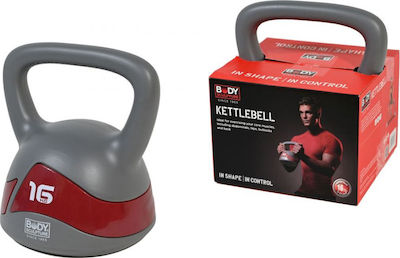 Body Sculpture BW-117 Kettlebell από PVC 16kg Gri