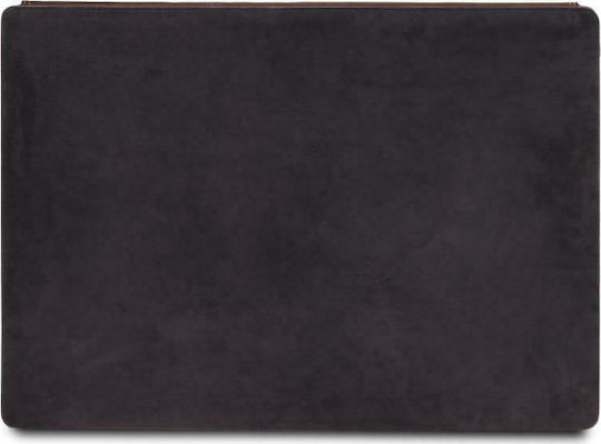 Tuscany Leather Σουμέν Διπλό Δερμάτινο Καφέ Σκούρο 50x40cm