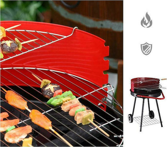 Outsunny Holzkohlegrill 67x67cm
