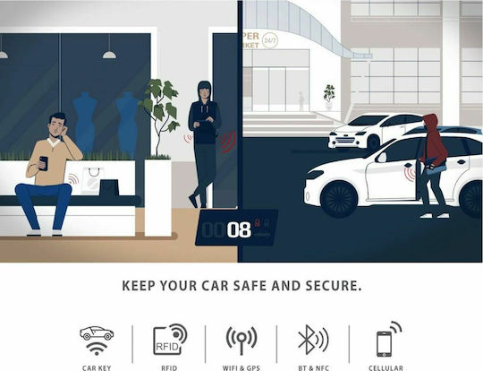 Tech-Protect Faraday Box V3 Θήκη Γενικής Χρήσης Αυτοκινήτου RFID Signal Blocker Θήκη