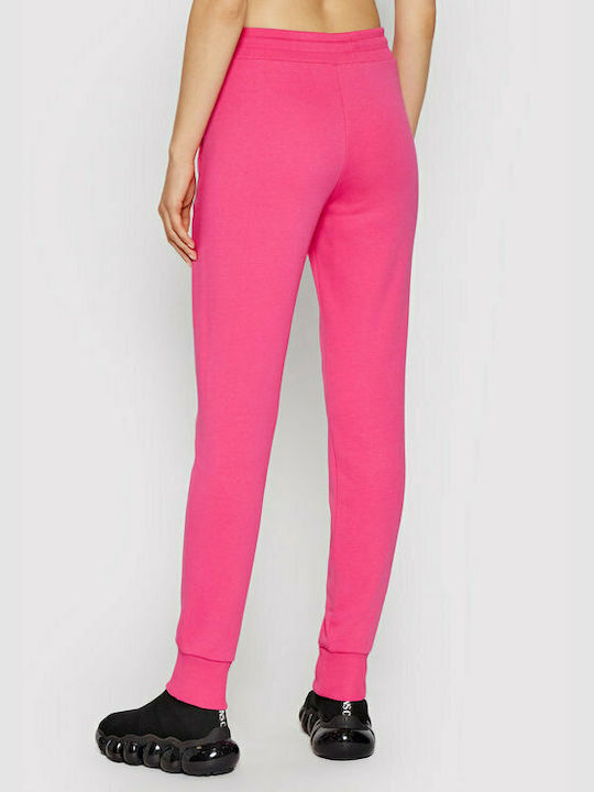 Versace Hohe Taille Damen-Sweatpants Jogger Fuchsie